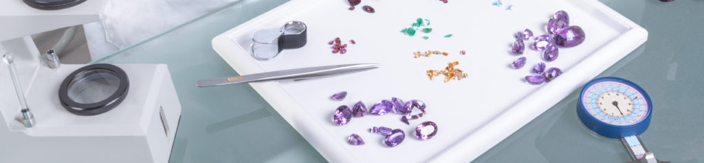 Synthetic gemstones created in lab